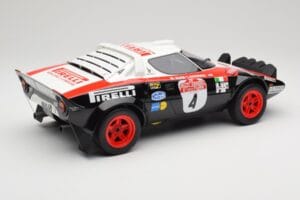 Lancia Stratos HF Gr.4 Fekete #0 M. Alen / I. Kivimäki Rally San Remo 1978 Otto 1:12 G088 Gyanta – 2. kép a 6-ből