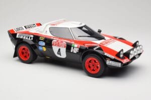 Lancia Stratos HF Gr.4 Fekete #0 M. Alen / I. Kivimäki Rally San Remo 1978 Otto 1:12 G088 Gyanta – 4. kép a 6-ből
