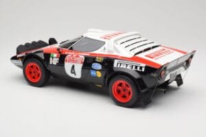 Lancia Stratos HF Gr.4 Fekete #0 M. Alen / I. Kivimäki Rally San Remo 1978 Otto 1:12 G088 Gyanta – 5. kép a 6-ből
