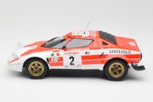 Lancia Stratos HF #2 J-B. Andruet / Biche Winners Tour de Corse 1974 Minichamps 1:18 155741702 Fém – 3. kép a 6-ből