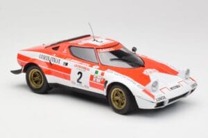 Lancia Stratos HF #2 J-B. Andruet / Biche Winners Tour de Corse 1974 Minichamps 1:18 155741702 Fém – 4. kép a 6-ből