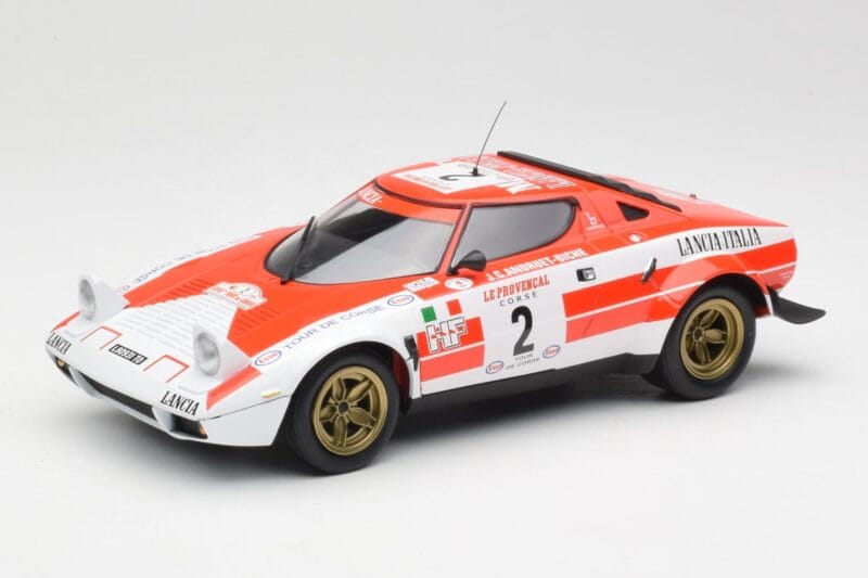 Lancia Stratos HF #2 J-B. Andruet / Biche Winners Tour de Corse 1974 Minichamps 1:18 155741702 Fém
