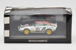 Lancia Stratos #10 Team Alitalia S. Munari / S. Maiga Rally Monte Carlo 1976 Minichamps 1:43 430761210 Fém – 4. kép a 4-ből