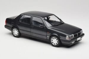 Lancia Thema Turbo 16V LX Serie II Fekete Mitica 1:18 202010-D Fém – 6. kép a 8-ből