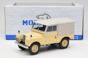 Land Rover 88 Series 1 Hard Top Világos Bézs MCG 1:18 MCG18368 Fém – 6. kép a 6-ből