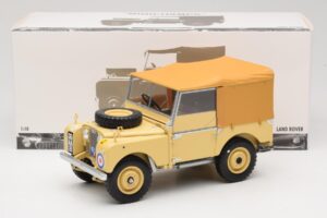 Land Rover 88 Series I RAF Beige Minichamps 1:18 150168911 Fém – 8. kép a 8-ből