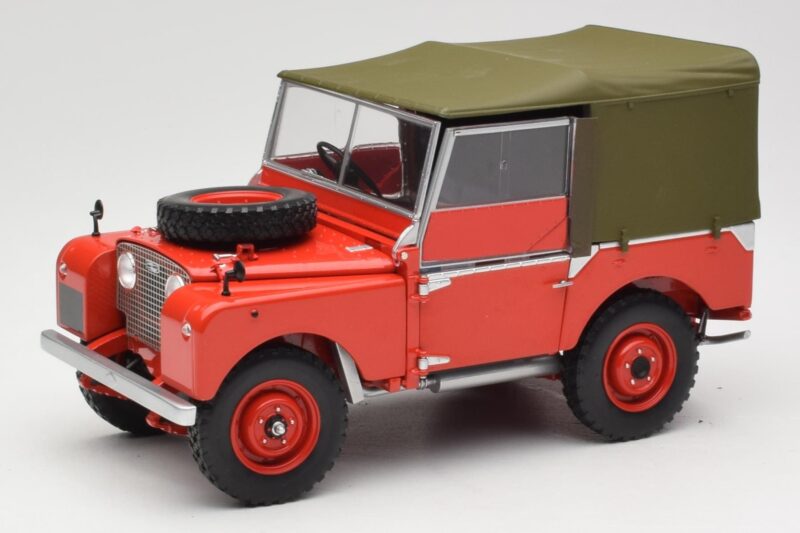 Land Rover 88 Series I Piros Minichamps 1:18 150168910 Fém