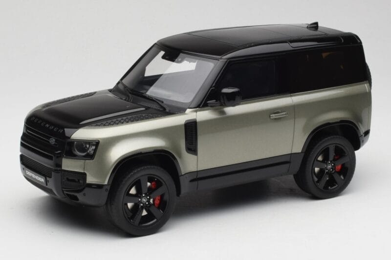 Land Rover Defender 90 HSE P400 L663 Pangea Green Metallic GT Spirit 1:18 GT517 Gyanta