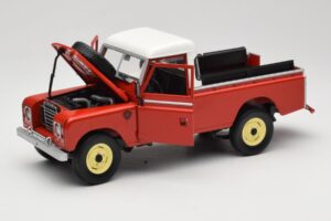 Land Rover Series I 109 Pickup Piros Eagle Collectibles 1:18 440500 Fém – 2. kép a 8-ből