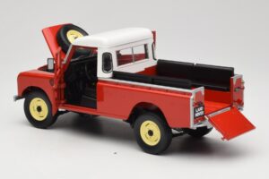 Land Rover Series I 109 Pickup Piros Eagle Collectibles 1:18 440500 Fém – 5. kép a 8-ből