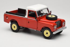 Land Rover Series I 109 Pickup Piros Eagle Collectibles 1:18 440500 Fém – 6. kép a 8-ből