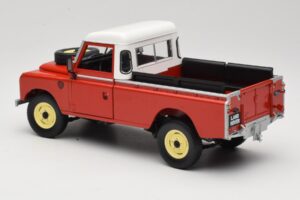 Land Rover Series I 109 Pickup Piros Eagle Collectibles 1:18 440500 Fém – 7. kép a 8-ből