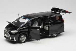 Lexus LM300h Fekete Kyosho 1:18 08963BK Fém – 2. kép a 8-ből