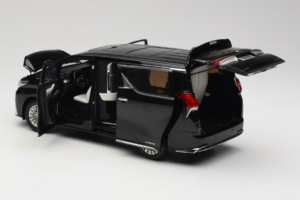Lexus LM300h Fekete Kyosho 1:18 08963BK Fém – 5. kép a 8-ből