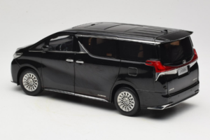 Lexus LM300h Fekete Kyosho 1:18 08963BK Fém – 7. kép a 8-ből