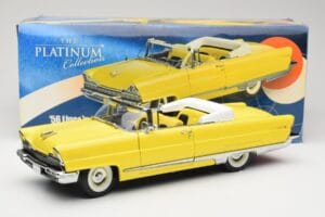 Lincoln Premiere Kabrió Sárga Sun Star 1:18 4641 Fém – 8. kép a 8-ből