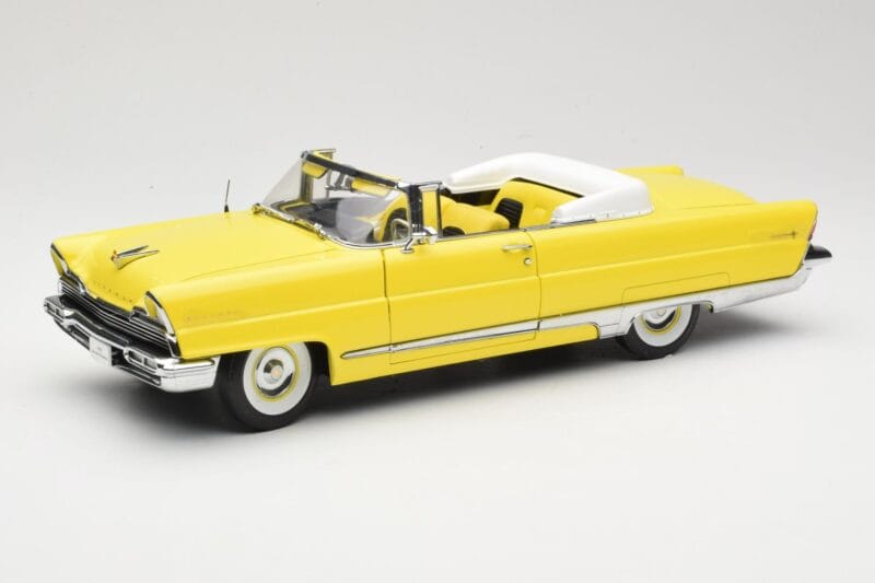 Lincoln Premiere Kabrió Sárga Sun Star 1:18 4641 Fém