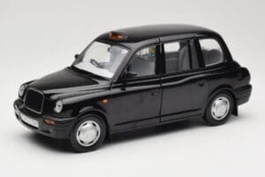 London Taxi TX1 Fekete Sun Star 1:18 1120 Fém