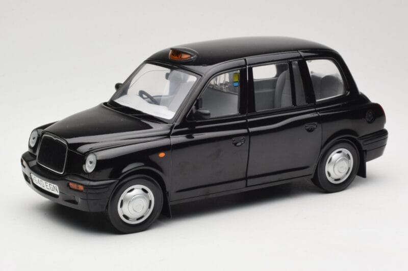 London Taxi TX1 Fekete Sun Star 1:18 1120 Fém