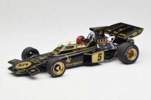 Lotus 72D #5 E. Fittipaldi John Player Special GP Spain 1972 MCG 1:18 MCG18610F Fém