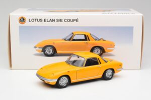 Lotus Elan S/E Racing Sárga AUTOart 1:18 75352 Fém – 8. kép a 8-ből