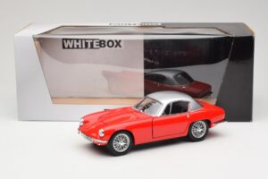 Lotus Elise S1 Piros & Ezüst Whitebox 1:18 WB18003 Fém – 8. kép a 8-ből