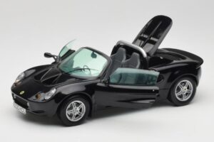 Lotus Elise S1 Roadster Fekete Chrono 1:18 CH001 Fém – 2. kép a 8-ből