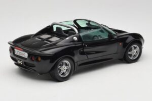 Lotus Elise S1 Roadster Fekete Chrono 1:18 CH001 Fém – 3. kép a 8-ből
