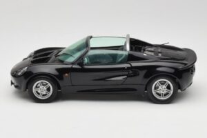 Lotus Elise S1 Roadster Fekete Chrono 1:18 CH001 Fém – 4. kép a 8-ből