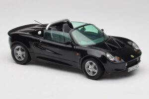 Lotus Elise S1 Roadster Fekete Chrono 1:18 CH001 Fém – 6. kép a 8-ből