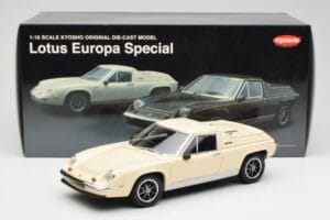 Lotus Europa S2 Special Fehér Kyosho 1:18 08155W Fém – 8. kép a 8-ből
