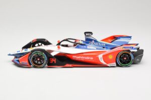 Mahindra M5Electro Mahindra Racing #94 F. Rosenqvist Formula E Season 5 2019 Minichamps 1:18 114180094 Fém – 3. kép a 6-ből