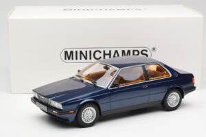 Maserati Biturbo Coupe Sötétkék Metál Minichamps 1:18 107123500 Fém – 6. kép a 6-ből