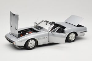 Maserati Ghibli Spyder Ezüst Minichamps 1:18 100122330 Fém – 2. kép a 7-ből