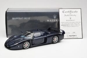 Maserati MC12 Road Car Kék Metallic AUTOart 1:18 75802 Fém – 8. kép a 8-ből