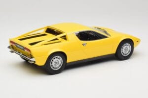 Maserati Merak Sárga Minichamps 1:18 107123760 Gyanta – 2. kép a 6-ből