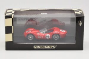Maserati Tipo 61 #98 C. Shelby Times Mirror Grand Prix Riverside 1960 Minichamps 1:43 400601298 Fém – 4. kép a 4-ből