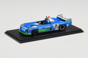 Matra MS670C #7 H. Pescarolo / G. Larrousse Matra-Simca 24 Hours of Le Mans Winner 1974 Spark 1:43 43LM74 Gyanta – 2. kép a 4-ből