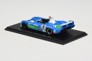 Matra MS670C #7 H. Pescarolo / G. Larrousse Matra-Simca 24 Hours of Le Mans Winner 1974 Spark 1:43 43LM74 Gyanta – 3. kép a 4-ből