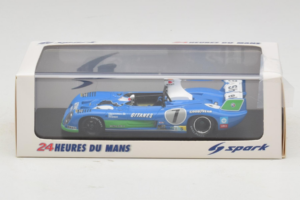 Matra MS670C #7 H. Pescarolo / G. Larrousse Matra-Simca 24 Hours of Le Mans Winner 1974 Spark 1:43 43LM74 Gyanta – 4. kép a 4-ből