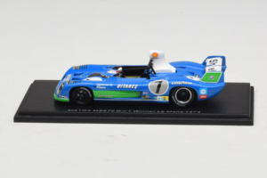 Matra MS670C #7 H. Pescarolo / G. Larrousse Matra-Simca 24 Hours of Le Mans Winner 1974 Spark 1:43 43LM74 Gyanta