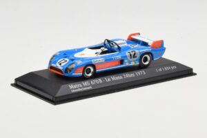 Matra Simca MS670B #12 J-P. Beltoise / J-P. Jabouille / J-P. Jaussaud 24 Hours of Le Mans 1973 Minichamps 1:43 430731112 Fém – 2. kép a 4-ből