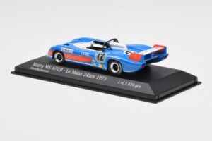 Matra Simca MS670B #12 J-P. Beltoise / J-P. Jabouille / J-P. Jaussaud 24 Hours of Le Mans 1973 Minichamps 1:43 430731112 Fém – 3. kép a 4-ből