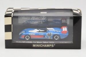 Matra Simca MS670B #12 J-P. Beltoise / J-P. Jabouille / J-P. Jaussaud 24 Hours of Le Mans 1973 Minichamps 1:43 430731112 Fém – 4. kép a 4-ből