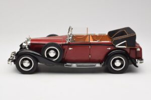 Maybach DS8 Zeppelin Piros Anson 1:18 30413 Fém – 4. kép a 8-ből
