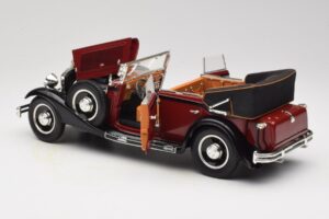 Maybach DS8 Zeppelin Piros Anson 1:18 30413 Fém – 5. kép a 8-ből