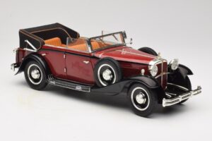 Maybach DS8 Zeppelin Piros Anson 1:18 30413 Fém – 6. kép a 8-ből
