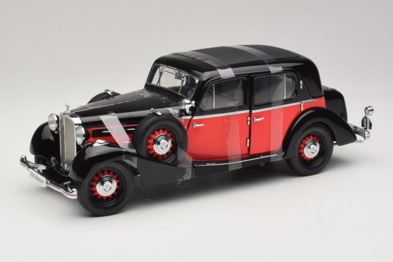 Maybach SW35 Hardtop Fekete Piros Premier Miniature 1:18 PM-38208 Fém
