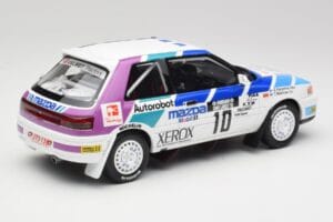 Mazda 323 GTX #10 T. Makinen / S. Harjanne 1000 Lakes Rally 1991 Otto 1:18 OT1099 Gyanta – 2. kép a 6-ből