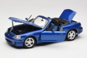 Mazda MX-5 NA 10th Anniversary Blue Metallic Gate 1:18 01071 Fém – 2. kép a 8-ből